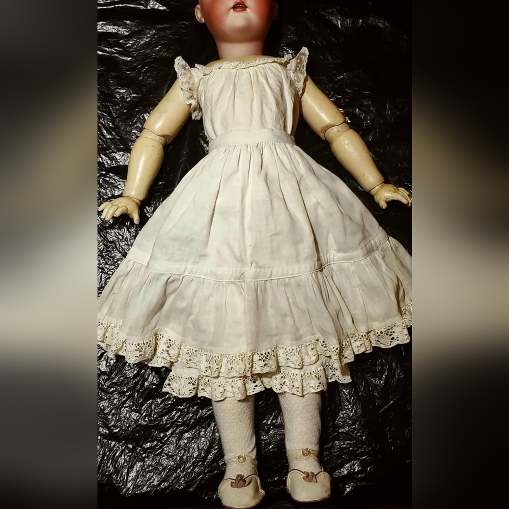 Vintage RARE 26" Simon & Halbig K*R Big Eye #65 German Character Child Doll - Picture 7 of 16